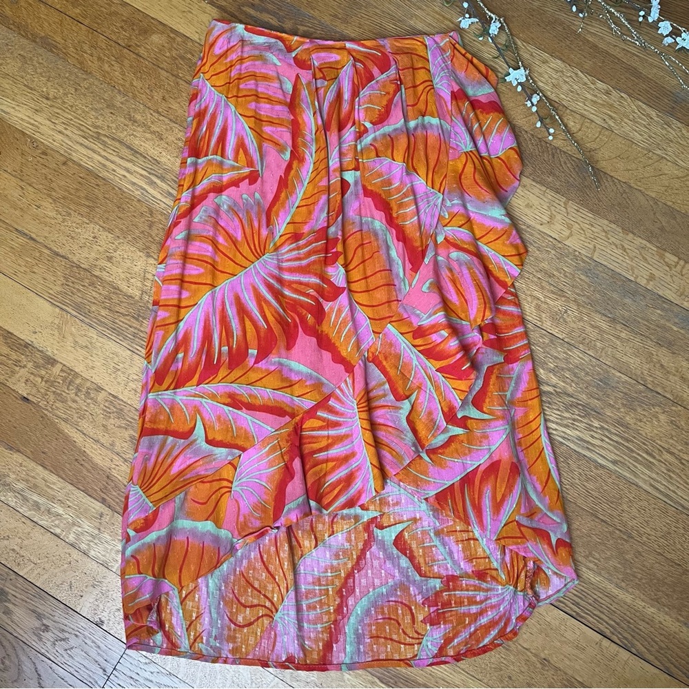 CYNTHIA ROWLEY High Low Ruffle Skirt - Picture 7 of 12